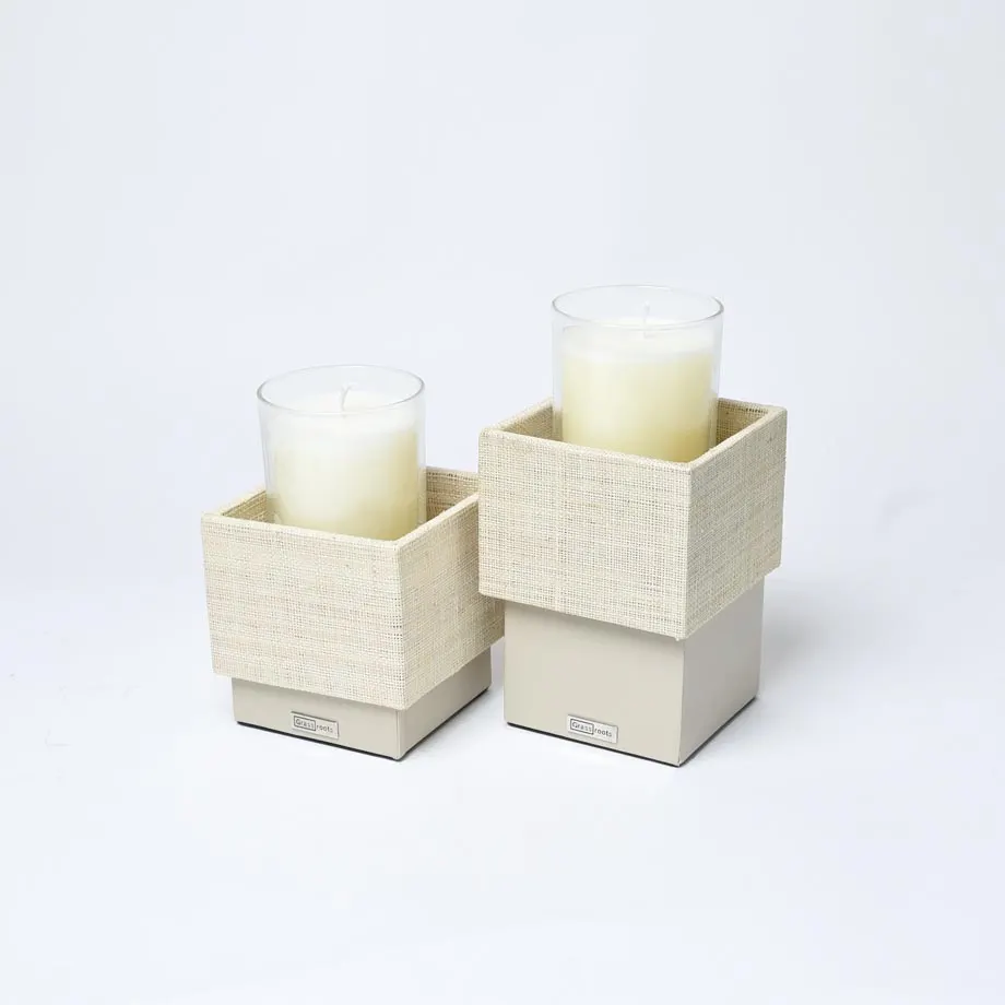 Spencer Square Candle Holder Set, image 5