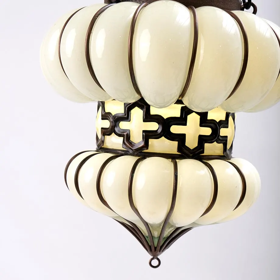 Majarasha Morrocan Blown Glass Pendant , image 5