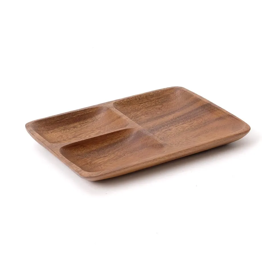 Acacia 3-Compartment Regular Tray (MF-014), image 3
