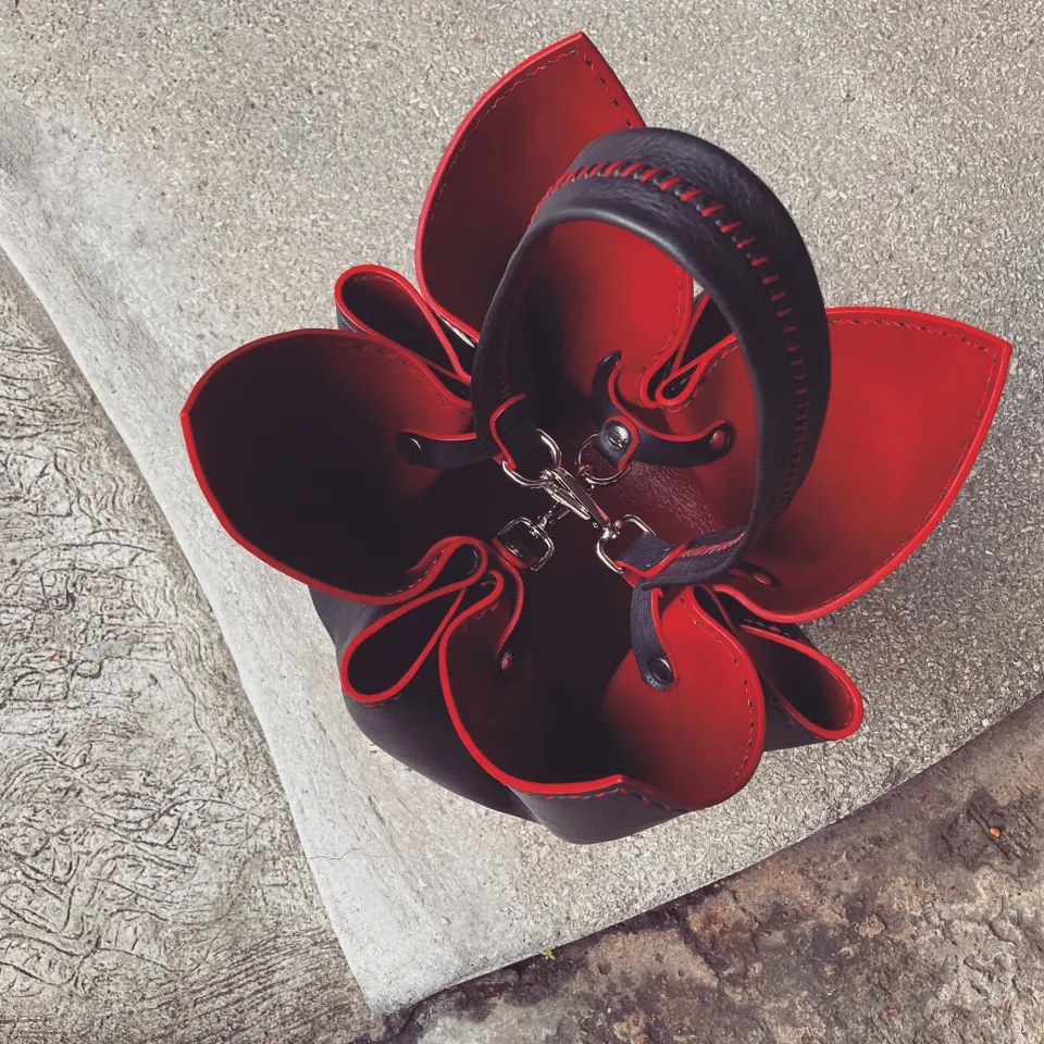 Sacchetti Architectural Bucket Bag, image 6