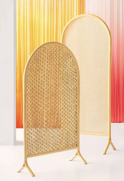 SHELMED Rattan & Abaca Partition, image 5
