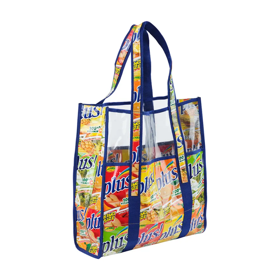 Classic Tote with plastic inserts, image 2