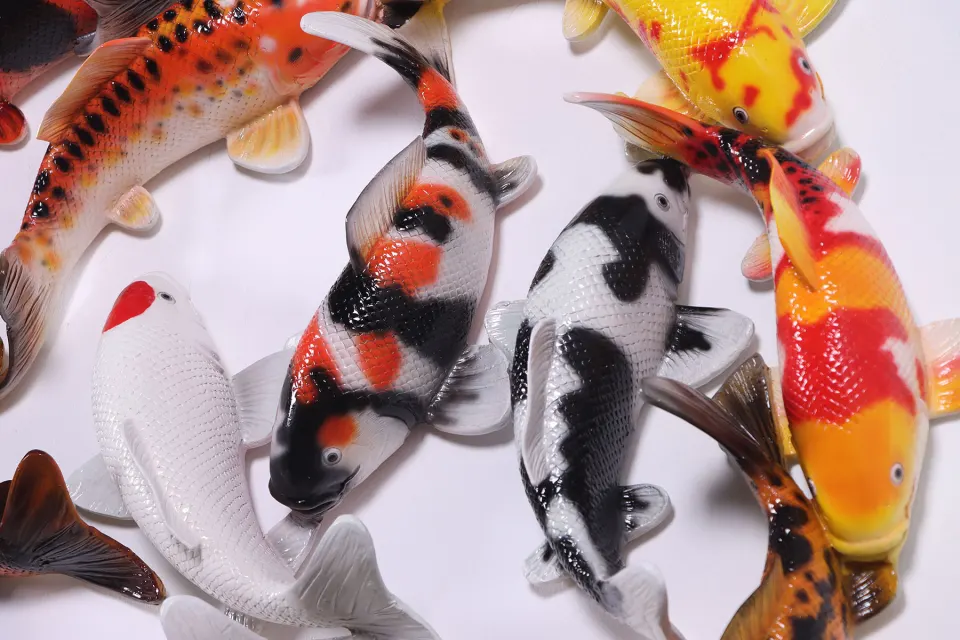 Koi "lucky 18" wall decor, image 6