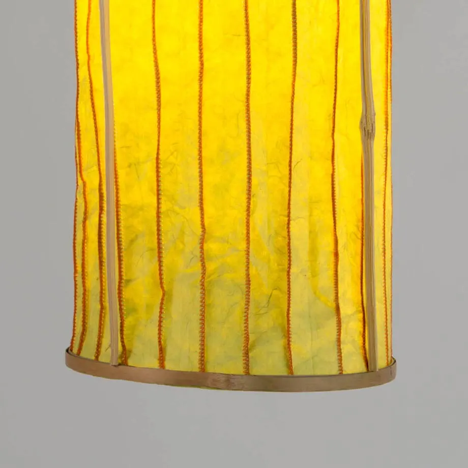 Stitched Washable Paper Lamps (Lime), image 2