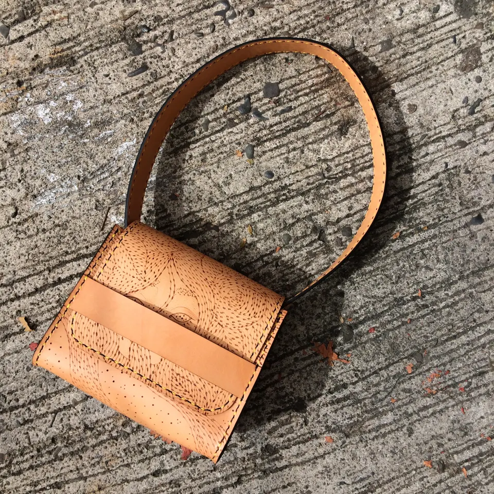 Illustrated Leather Bags, image 2