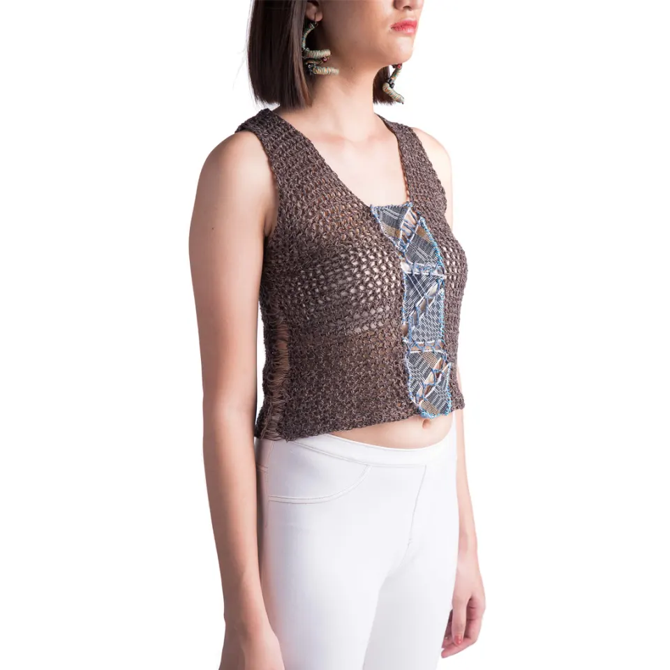 Wovenwear Remix / Crochet Weave Tank Top Prism, image 2