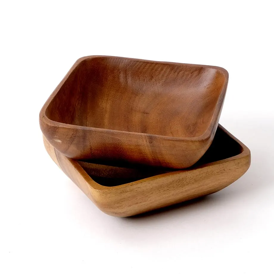 Acacia Square Server (Set of 2), image 1
