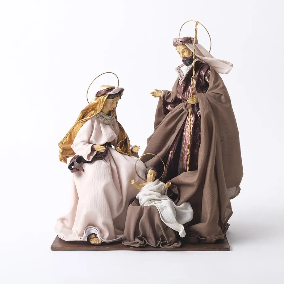 Gilded Nativity Set (D24DEV25), image 3
