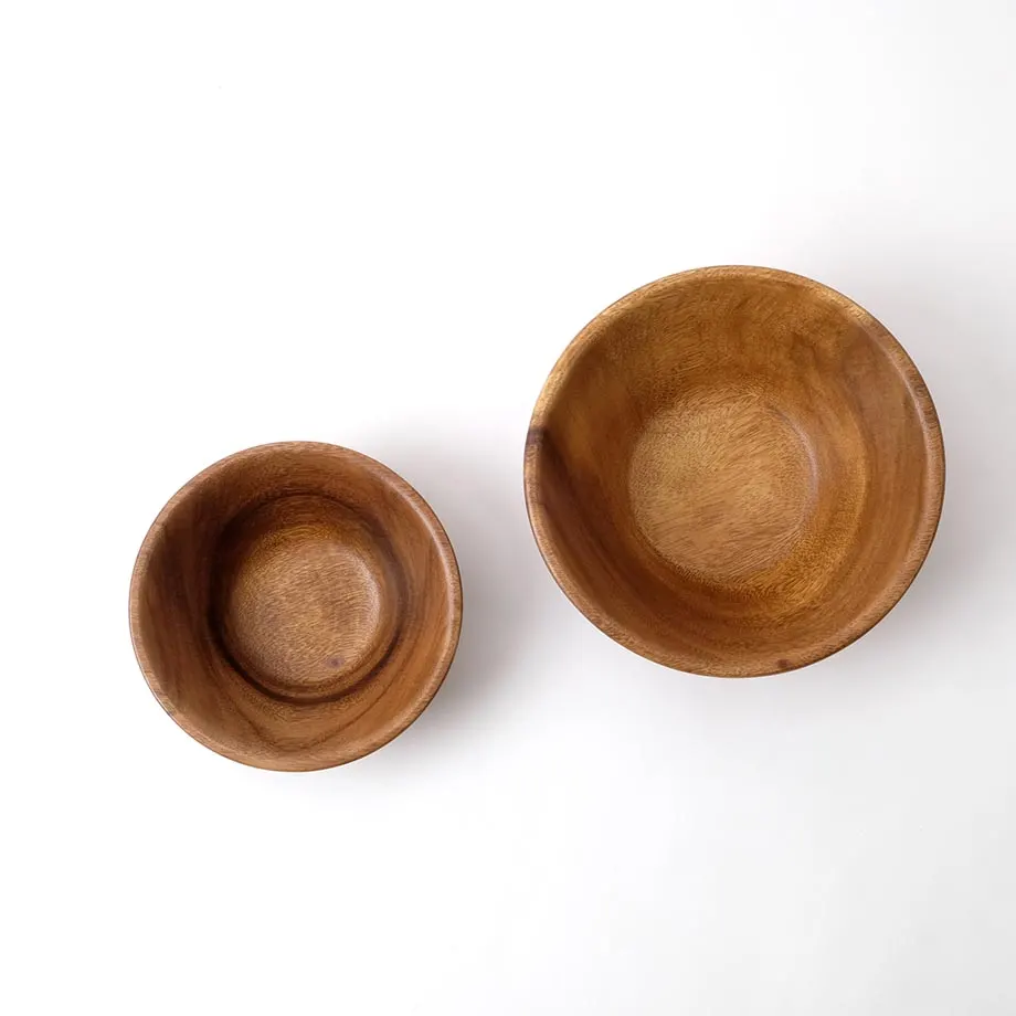 Acacia Round Tapered Bowl (MF-015), image 3