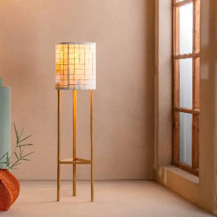  Floor Lamp Abaca HMP Design, image 1