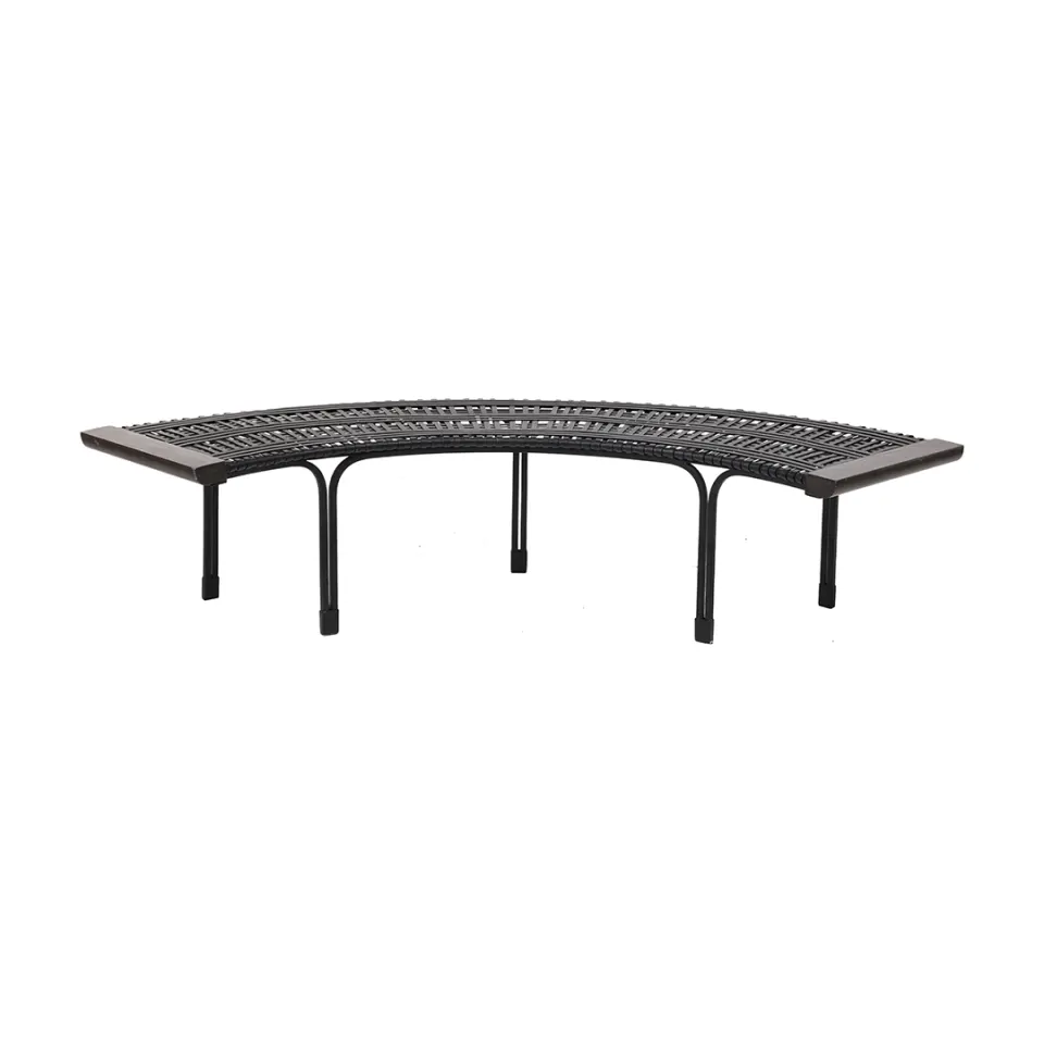 CHEQUE Curved Bench, image 1
