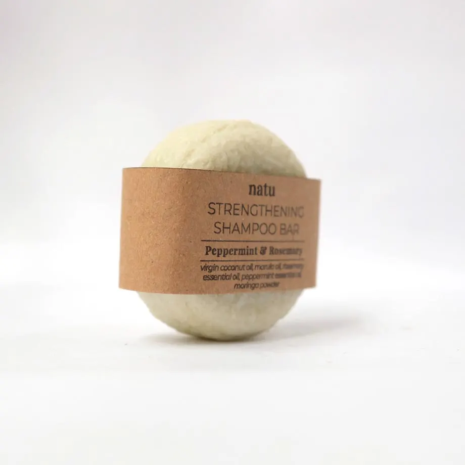 Rosemary Mint Strengthening Shampoo Bar, image 2
