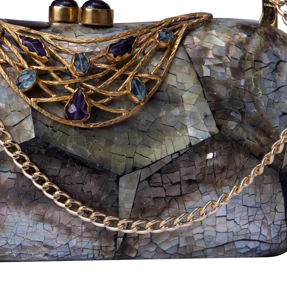 Aurora clutch (grey) , image 5