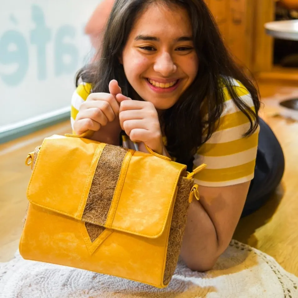 The Isla Bag in Mellow Yellow, image 1