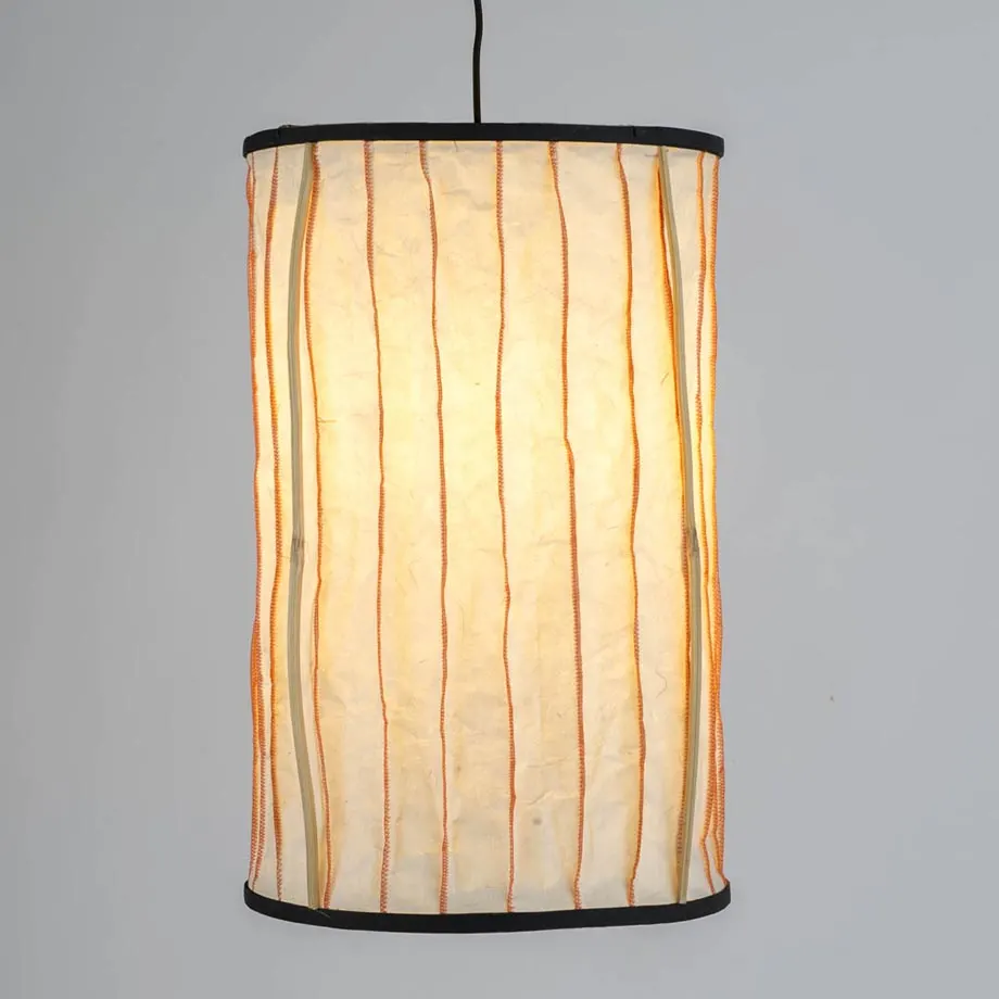 Stitched Washable Paper Lamps (Natural), image 4