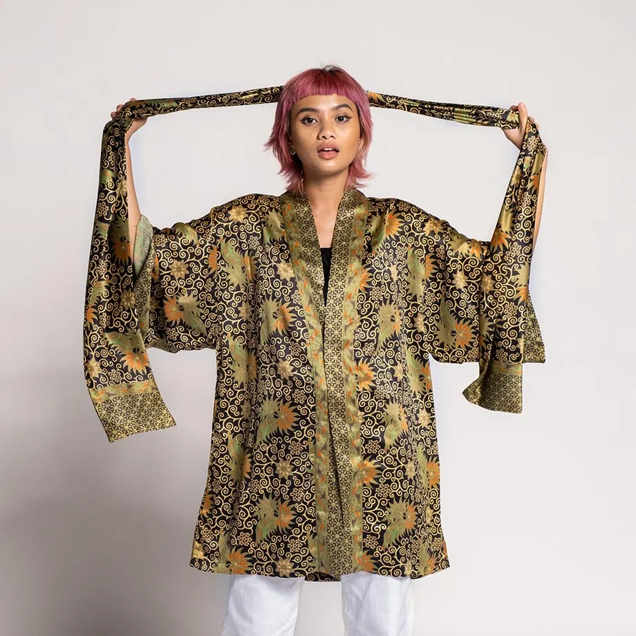 Charred Swirl Green - Shorty Rafikimono, image 1