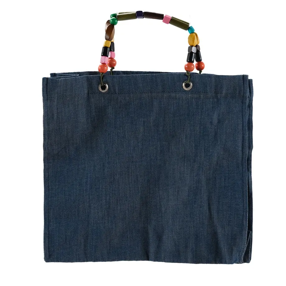 DENIM BAG (SMALL), image 2