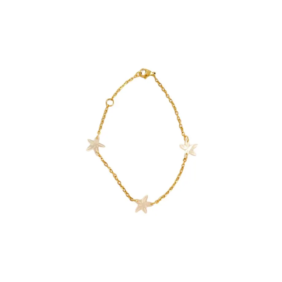Tre Santan Bracelet in Ivory