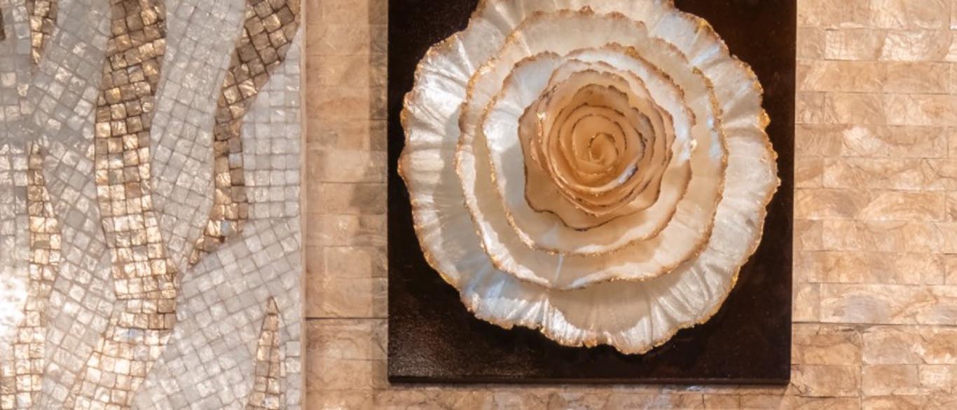 Seashell Art {Mosaic} or How To Use All Those Shells You Collected