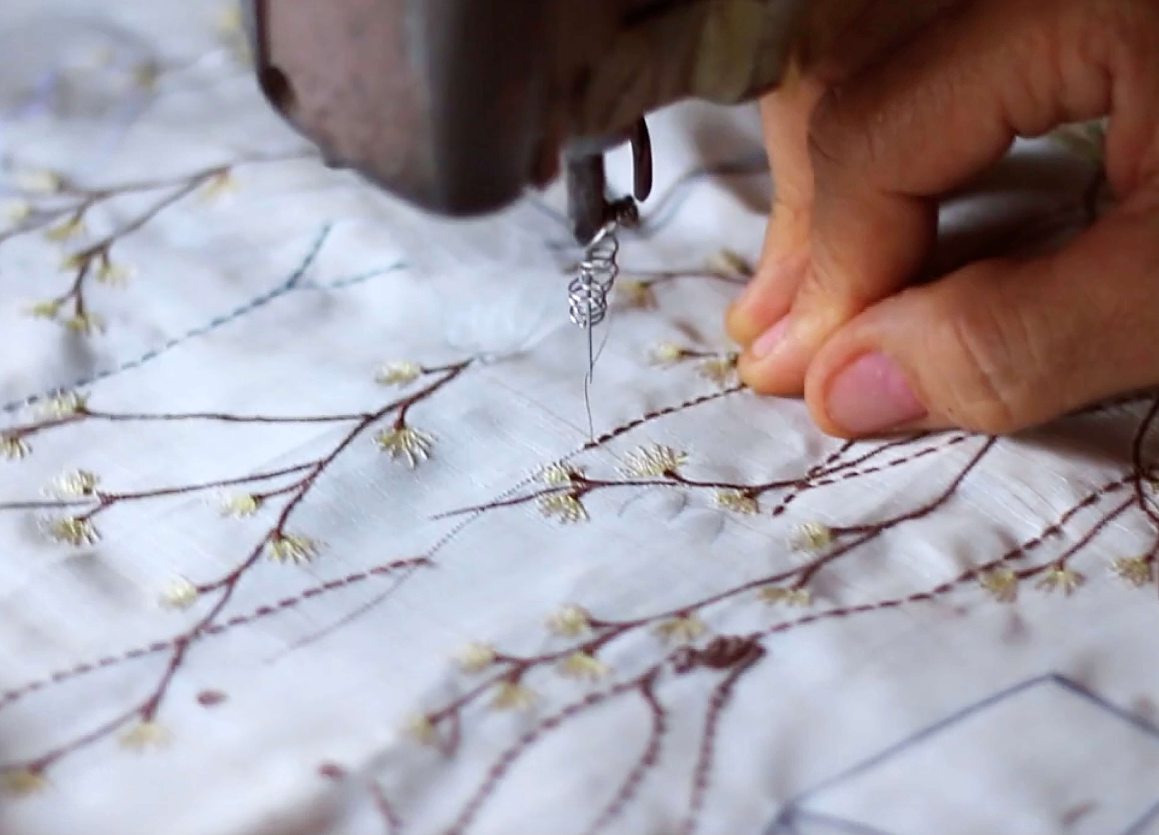 FIVE amazing stitches using beads for hand embroidery - add